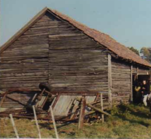 Barn where Magda Brown hid